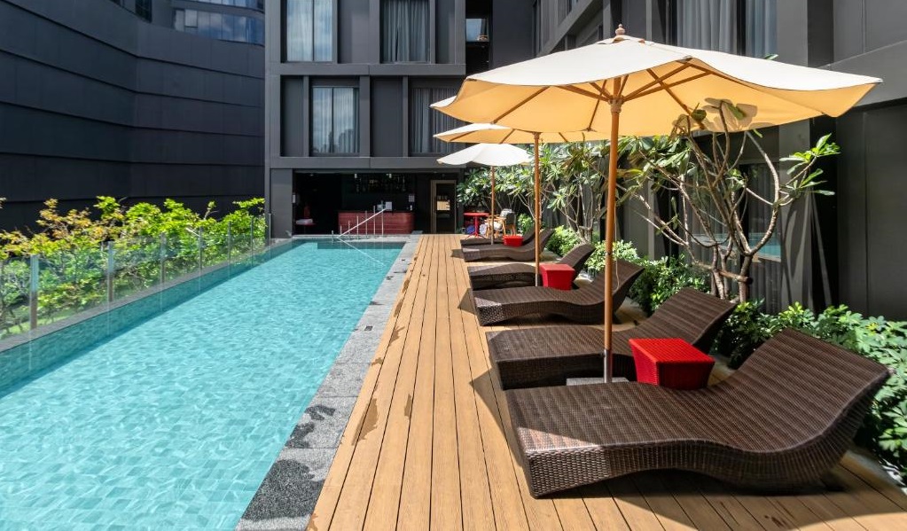 HOCHSAISON ☀️ B&B-Aufenthalt im top-bewerteten 5-Sterne Oakwood Studios Sukhumvit Bangkok für 43 € pro Doppelzimmer